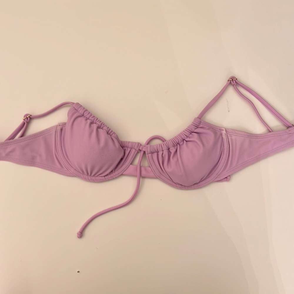 Purple bathing suit top from Target